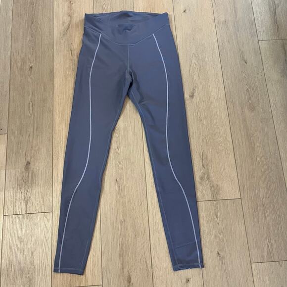 Old Navy Women’s Blue Dusk High Waist Powersoft 7/8 Leggings Sz L Tall - Picture 5 of 11
